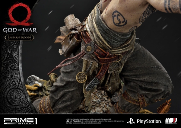 God of War (2018) Statue Baldur & Broods
