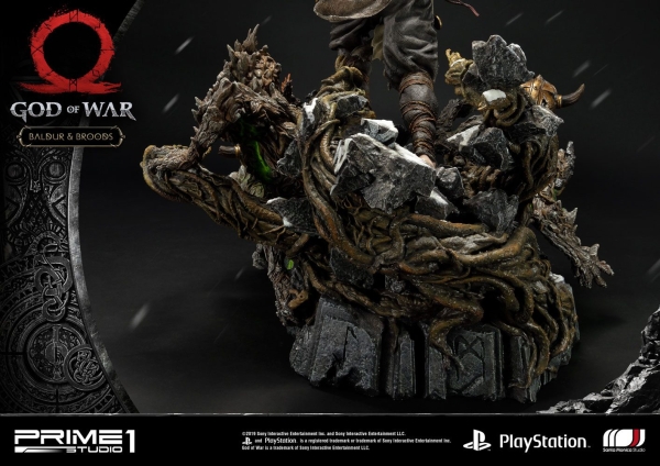 God of War (2018) Statue Baldur & Broods