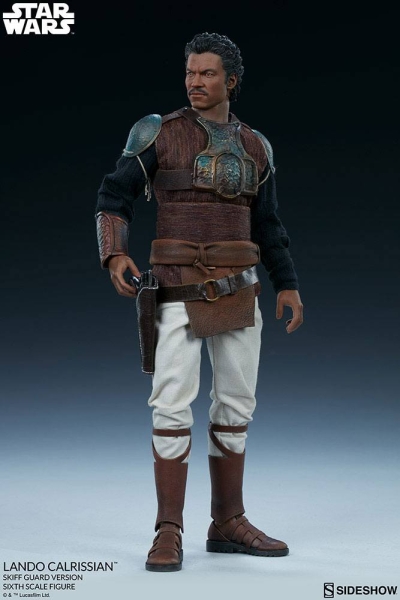 | SIDESHOW  Star Wars Episode VI Actionfigur 1/6 Lando Calrissian Skiff Guard Version
