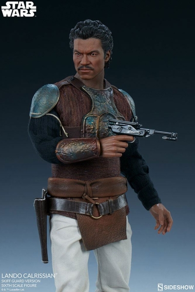 | SIDESHOW  Star Wars Episode VI Actionfigur 1/6 Lando Calrissian Skiff Guard Version
