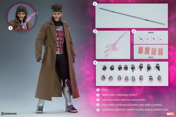 |SIDESHOW - X-Men - Gambit Deluxe