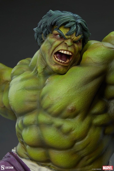 |SIDESHOW - Marvel Maquette - Hulk vs Hulkbuster