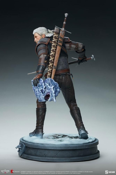 |SIDESHOW - The Witcher 3 -  Wild Hunt Statue - Geralt