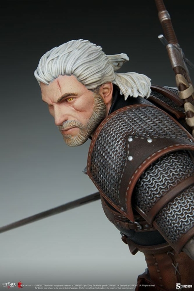 |SIDESHOW - The Witcher 3 -  Wild Hunt Statue - Geralt