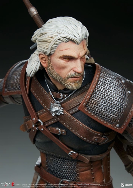 |SIDESHOW - The Witcher 3 -  Wild Hunt Statue - Geralt