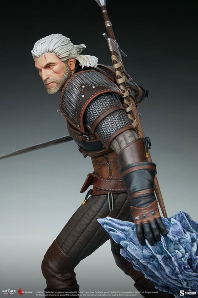 |SIDESHOW - The Witcher 3 -  Wild Hunt Statue - Geralt
