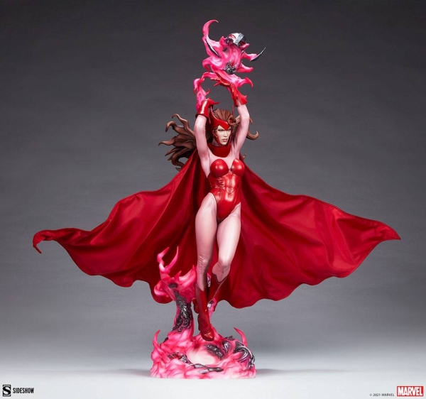 |SIDESHOW - Scarlet Witch - Marvel Premium Format Statue
