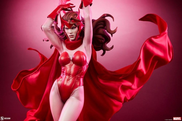 |SIDESHOW - Scarlet Witch - Marvel Premium Format Statue