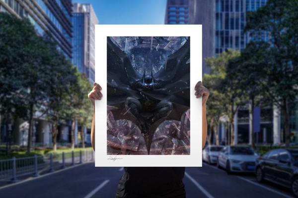 DC Comics Kunstdruck The Batman's Grave