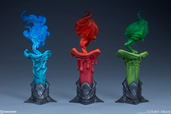 SIDESHOW Court of the Dead Court Statuen