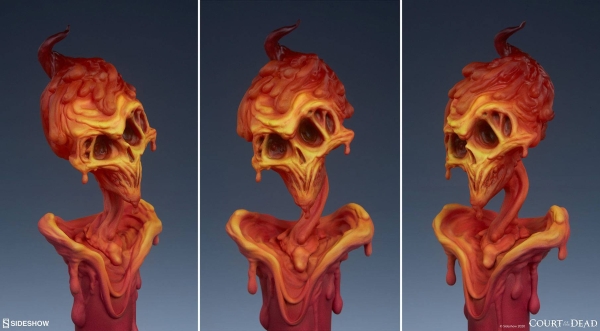 SIDESHOW Court of the Dead Court Statuen