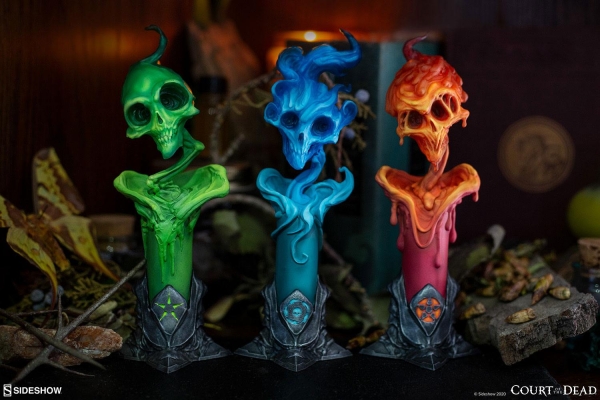 SIDESHOW Court of the Dead Court Statuen