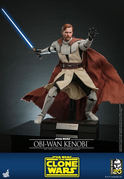 |HOT TOYS - Star Wars - The Clone Wars - 1/6 - Obi-Wan Kenobi