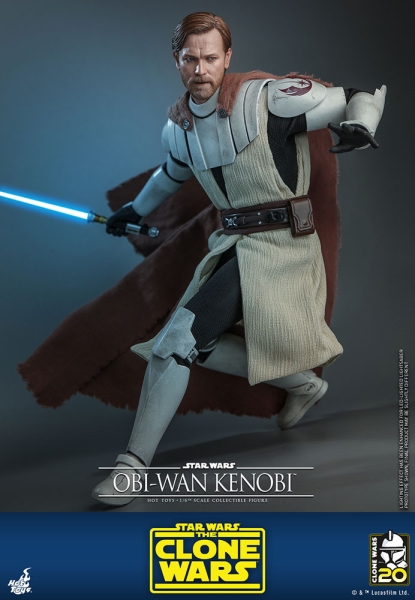 |HOT TOYS - Star Wars - The Clone Wars - 1/6 - Obi-Wan Kenobi