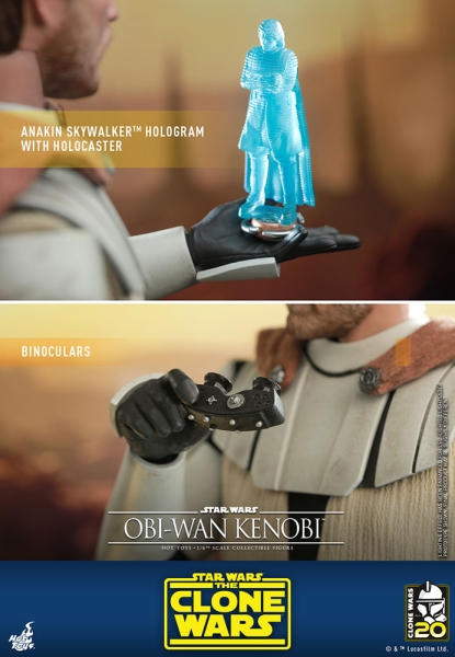 |HOT TOYS - Star Wars - The Clone Wars - 1/6 - Obi-Wan Kenobi